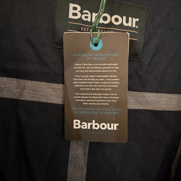 Barbour Winter Waterproof Parka Puffer Jacket - Picture 15 of 15